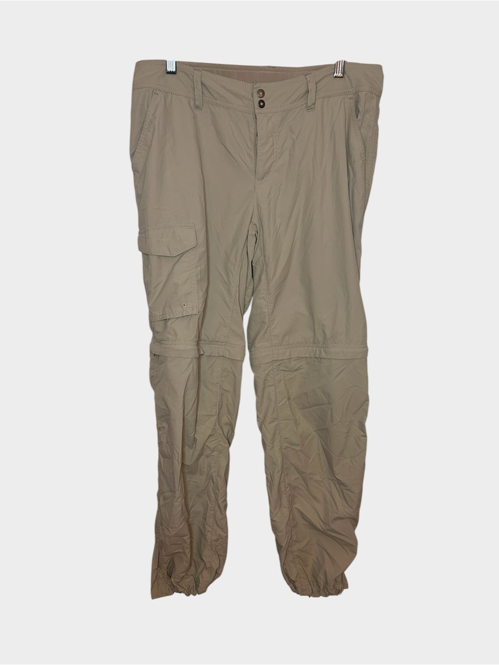 Columbia Omni-Shade Convertible Hiking Pants Women’s 10 Short Khaki Cargo pants